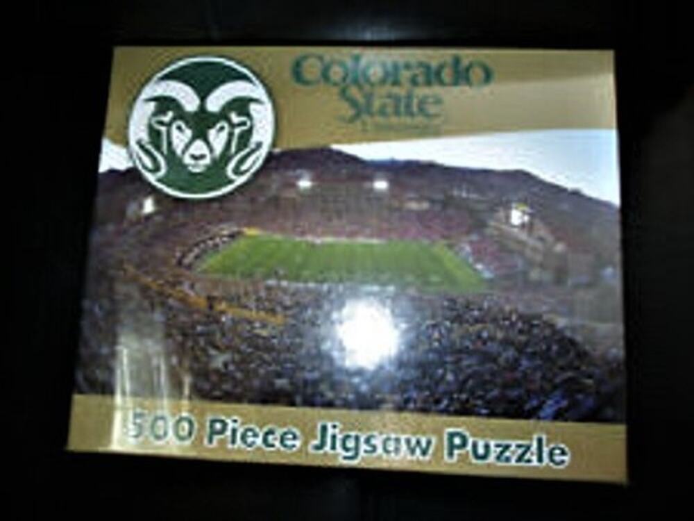 NCAA Colorado State Rams Football 500 Piece Jigsaw Puzzle Stadium New